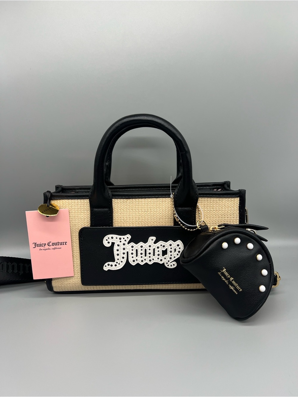 Juicy couture soft serve mini tote purse